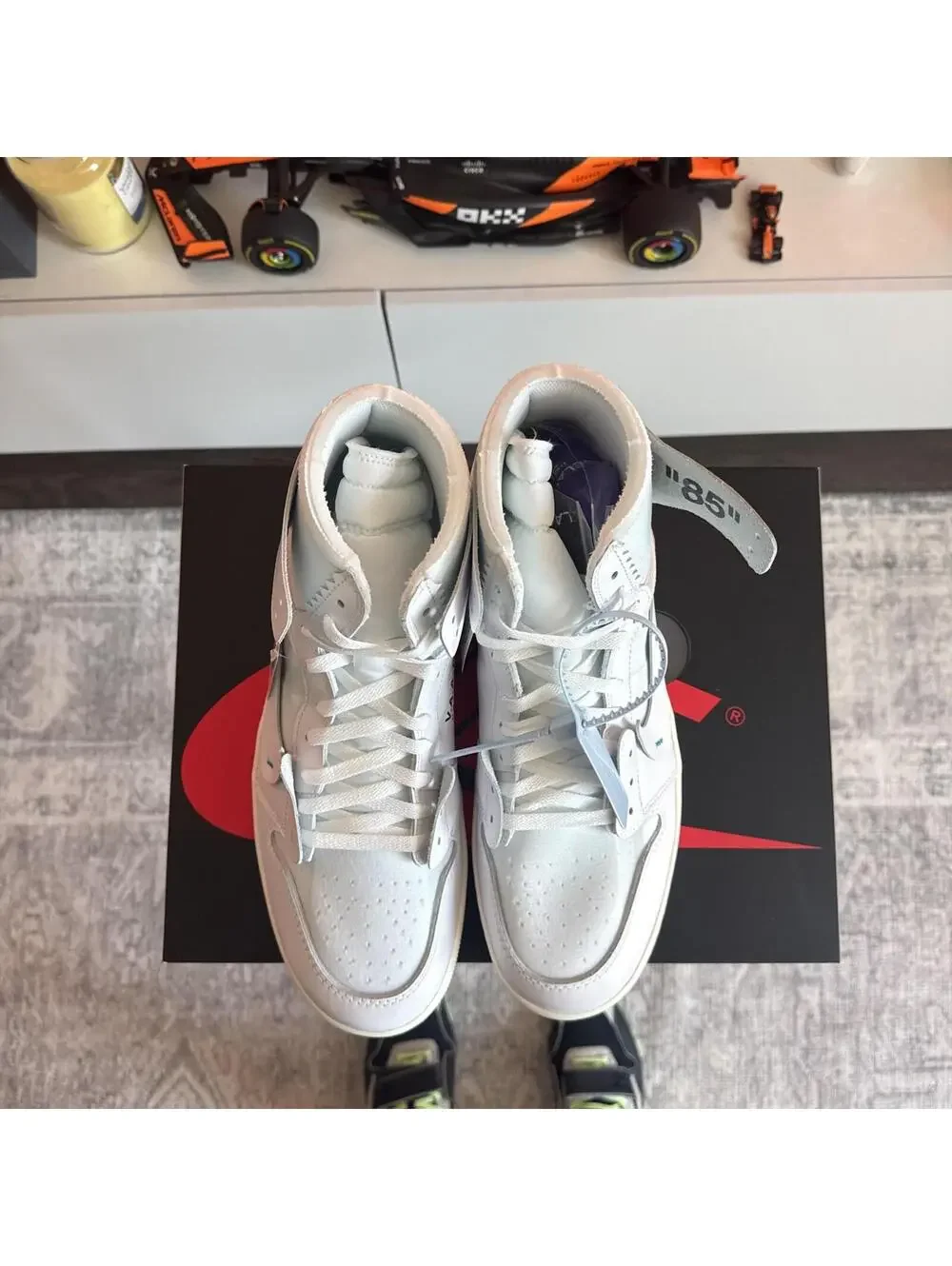 Nike Off-White x Air Jordan 1  Alaska V.A.A. Size 14